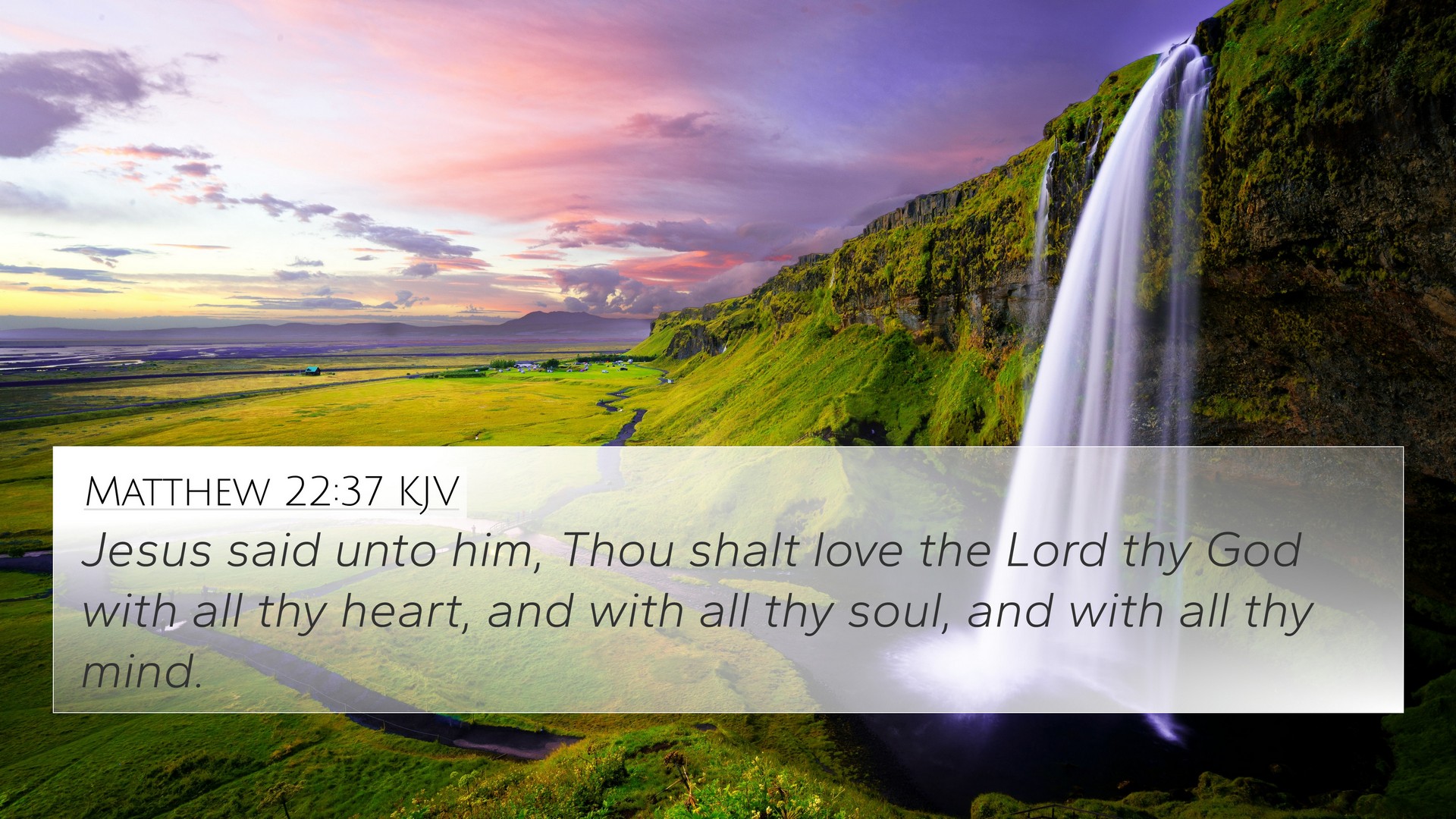 Matthew 22:37 Bible Commentary