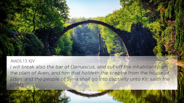Amos 1:5 Explained