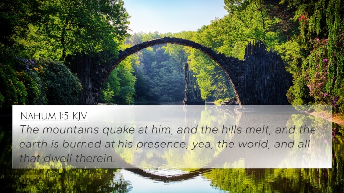 Nahum 1:5 Explained