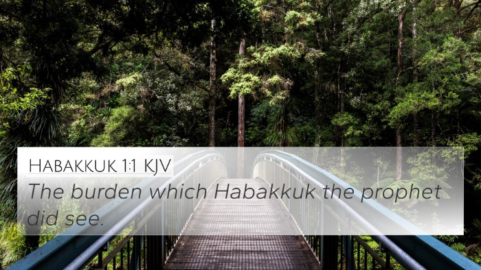 Habakkuk 1:1 Explained