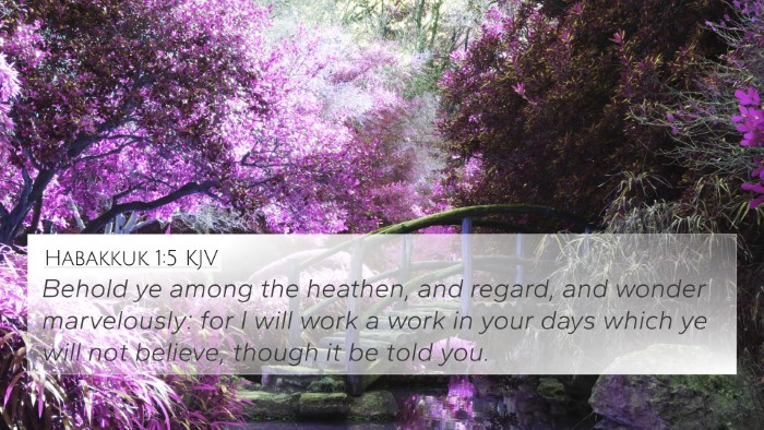 Habakkuk 1:5 Explained