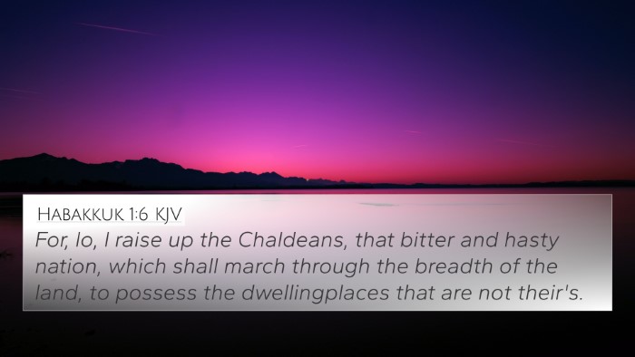 Habakkuk 1:6 Explained