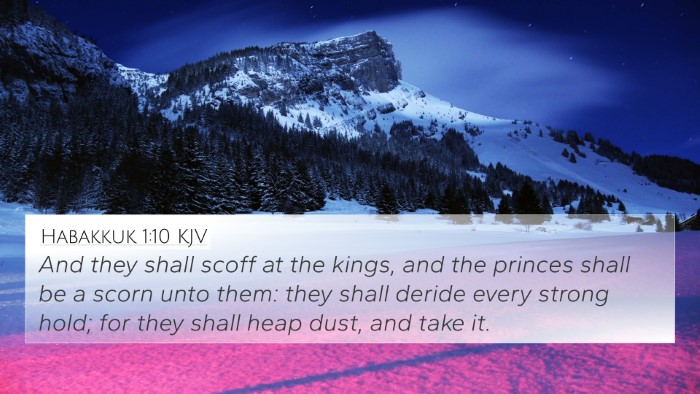 Habakkuk 1:10 Explained