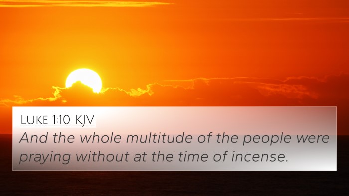 Luke 1:10 Explained