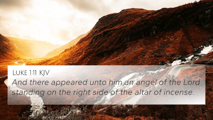 Luke 1:11 Explained