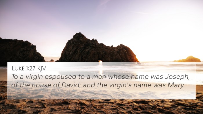 Luke 1:27 Explained
