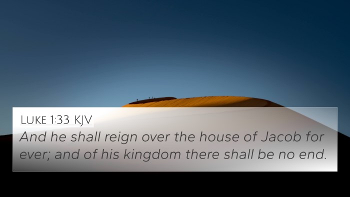 Luke 1:33 Explained