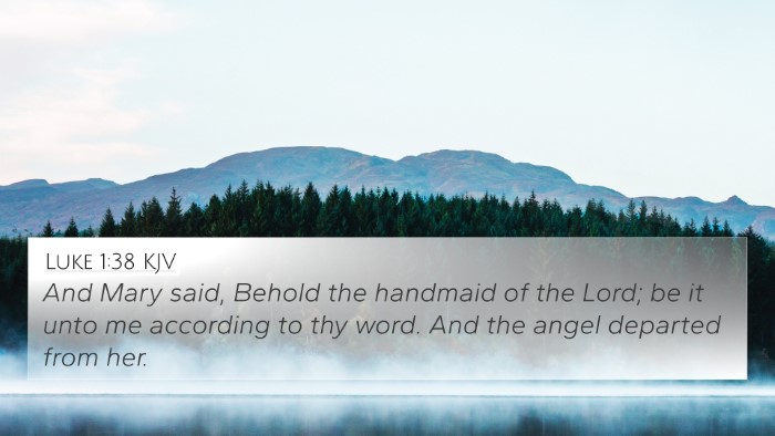 Luke 1:38 Explained