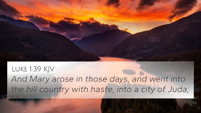 Luke 1:39 Explained