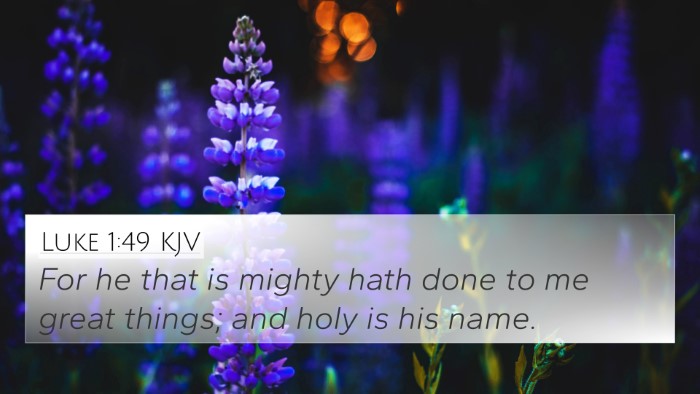 Luke 1:49 Explained