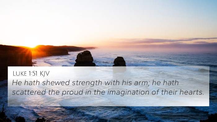 Luke 1:51 Explained