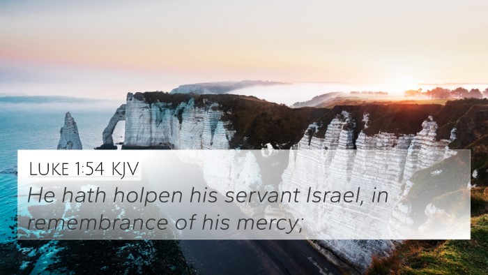 Luke 1:54 Explained