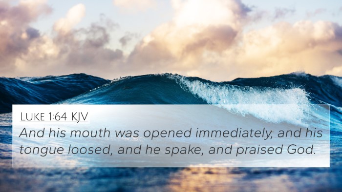Luke 1:64 Explained