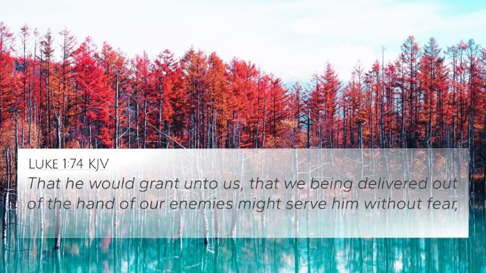 Luke 1:74 Explained