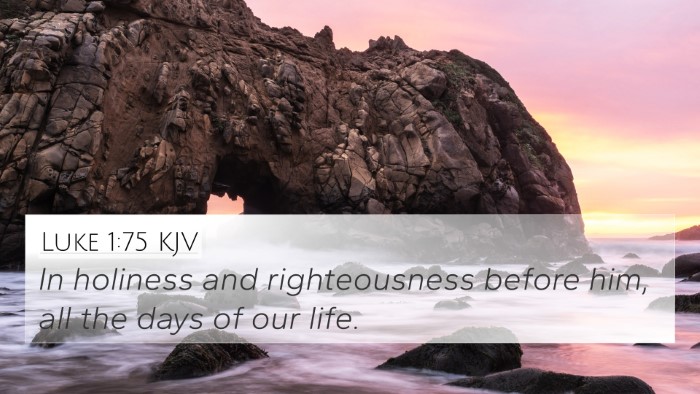 Luke 1:75 Explained