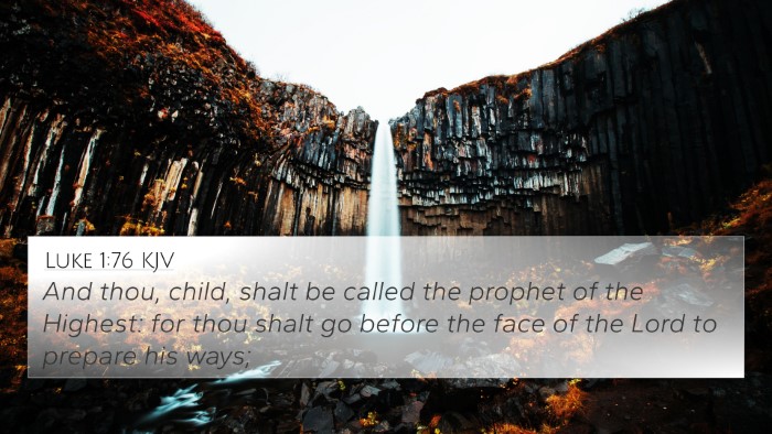 Luke 1:76 Explained