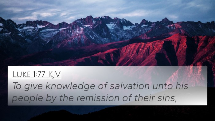 Luke 1:77 Explained