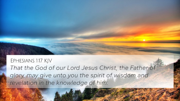 Ephesians 1:17 Explained