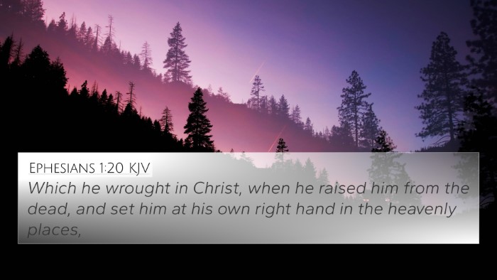 Ephesians 1:20 Explained