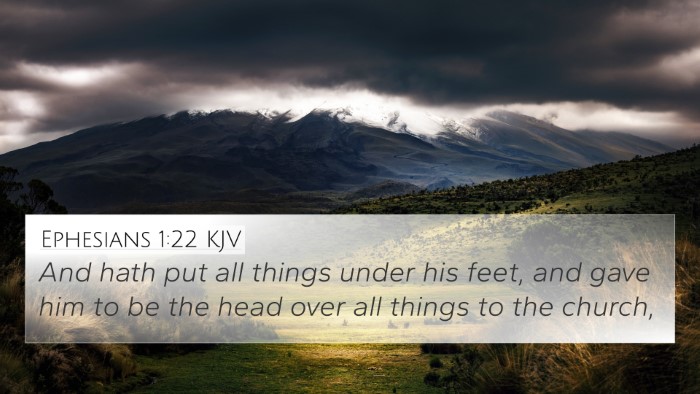 Ephesians 1:22 Explained