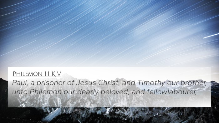 Philemon 1:1 Explained