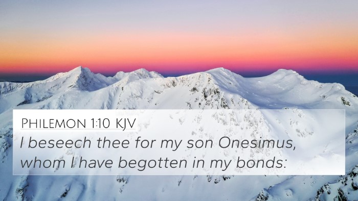 Philemon 1:10 Explained