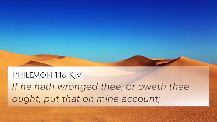 Philemon 1:18 Explained