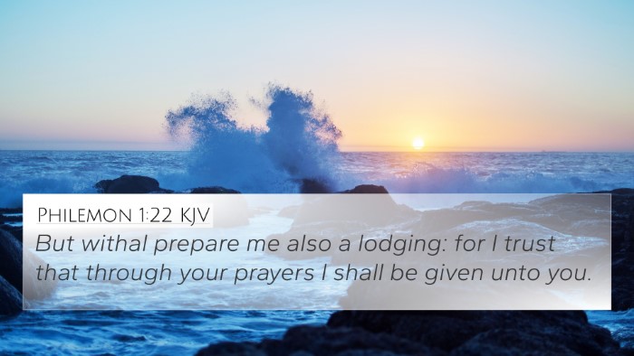 Philemon 1:22 Explained